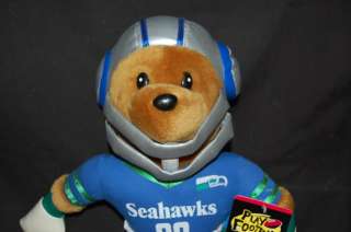 NWT 15 Plush Seattle Seahawks Football 2000 NFL BEAR  