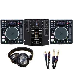  Denon 1 DNX120 & 2 DNS1200 DJ Package Musical Instruments