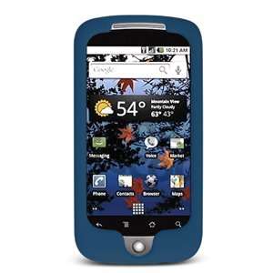  Premium Silicone Skin Case for Google Nexus One (Blue 
