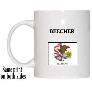  US State Flag   BEECHER, Illinois (IL) Mug Everything 