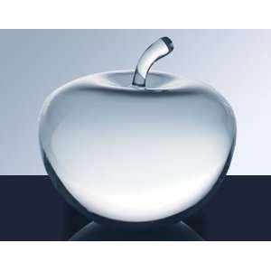  Crystal Apple Paperweight