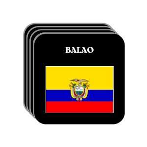  Ecuador   BALAO Set of 4 Mini Mousepad Coasters 