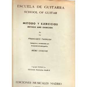  School of Guitar Francisco Tarrega Books