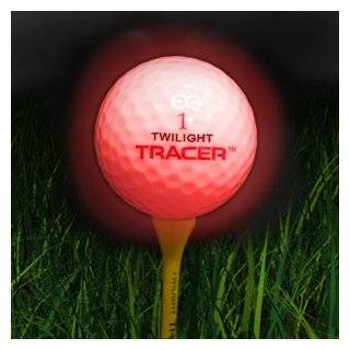 Twilight Tracer Light Up Night Golf Ball Single Pack