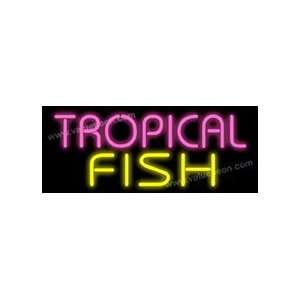  Tropical Fish Neon Sign Patio, Lawn & Garden