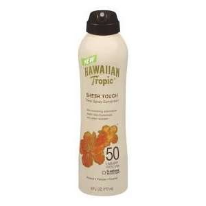  Hawaiian Tropic Sheer Touch Clear Spray Sunscreen Spf 50 