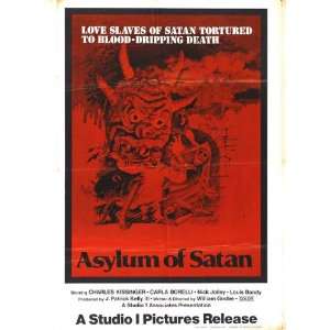  Asylum of Satan Movie Poster (27 x 40 Inches   69cm x 