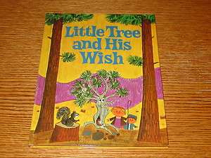 Little Tree and His Wish HB 1966 Viola Rutz HC Concordia  