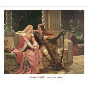  Tristan and Isolde by Edmund Blair Leighton Poster Print 