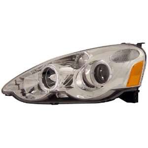 ACURA RSX 02 04 PROJECTOR HEADLIGHTS HALO CHROME CLEAR AMBER