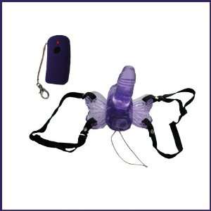  Butterfly Vibrator Strap on Remote Control Wireless Purple 