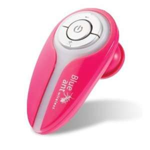   X3 Micro Bluetooth Headset with USB, Car, and Wall Chargers   Hot Pink