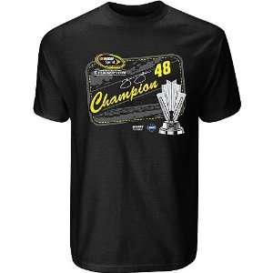  Jimmie Johnson 2010 Official Championship Tee, Large 
