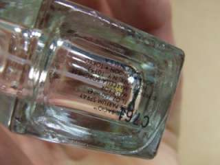 Vintage Glass Perfume Bottles Il Bacio & Tresor *  