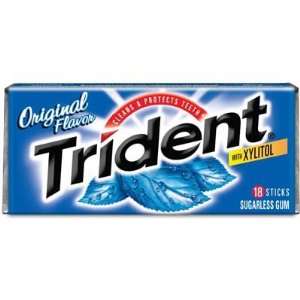 Trident Original Gum 12 Count Grocery & Gourmet Food