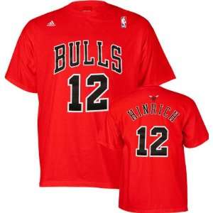 Kirk Hinrich adidas Name and Number Chicago Bulls T Shirt  