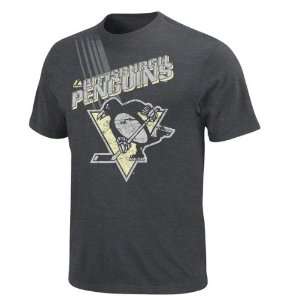  Pittsburgh Penguins Charcoal Bank On It Heathered T Shirt 