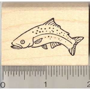  Jumping Trout Rubber Stamp Arts, Crafts & Sewing