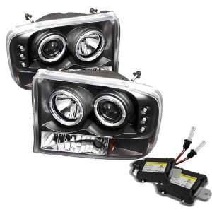 Carpart4u 6000K Xenon HID Performance Headlights Package for Ford F250 