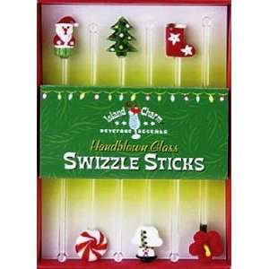  Hawaiian Christmas Bar Swizzle Sticks