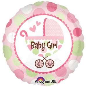  Baby Girl Buggy Foil Balloon 18 Toys & Games