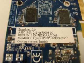 Acer ATI Radeon M5600 HD3450 256MB DDR2 HDMI PCI E LP Video Card 