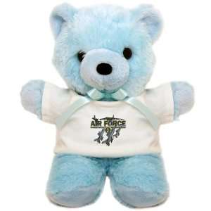  Teddy Bear Blue US Air Force with Planes and Fighter Jets 