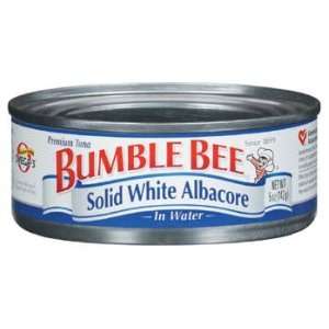 Bumble Bee Solid White Albacore Tuna in Water (866053) 5 oz (Pack of 