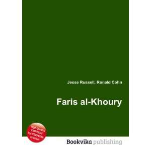 Faris al Khoury Ronald Cohn Jesse Russell Books