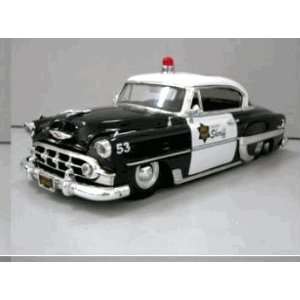    JADA 1/24 1953 Chevy Bel Air County Sheriff Car Toys & Games