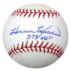  Harmon Killebrew Autographed Baseball   573 HRs PSA DNA 