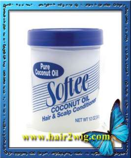 Softee Coconut Oil Hair Scalp Conditioner Pure Coconut Oil 5oz  