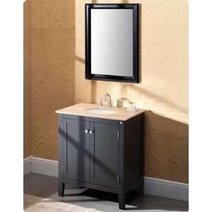   Bathroom Vanity w/ Travertine Countertop   FVN6544TR