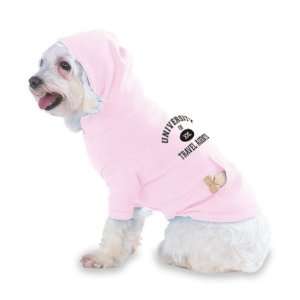  TRAVEL AGENTS Hooded (Hoody) T Shirt with pocket for your Dog or Cat 