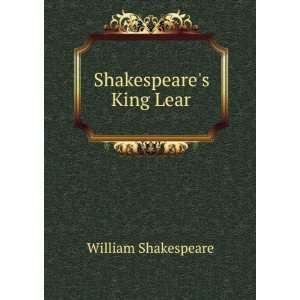  Shakespeares King Lear William Shakespeare Books