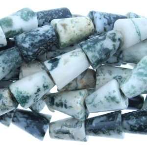  Tree Agate  Cone Plain   10mm Height, 8mm Width, No Grade 