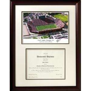 University of Iowa Kinnick Stadium Graduate Framed 