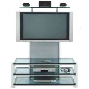    Line 5500 LCD Adjustable Height Plasma TV Stand, Glass Electronics