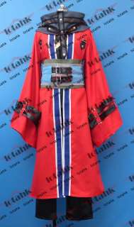 Final Fantasy X Auron Cosplay Costume Custom Made  
