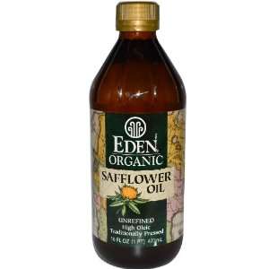 Eden Organic Safflower Oil (16oz)  Grocery & Gourmet Food