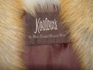 Gorgeous Red Fox Fur Coat   Koslows, Austin, Texas  