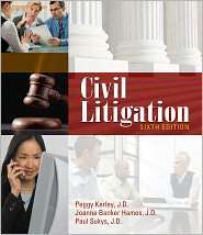 Civil Litigation, (1111312222), Peggy Kerley, Textbooks   Barnes 