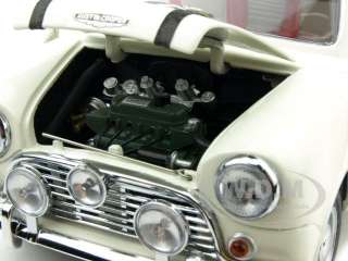  new 118 scale diecast car model of Austin MK1 Mini Cooper S White 