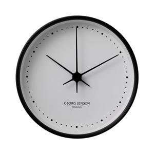   clock black/white by henning koppel for georg jensen
