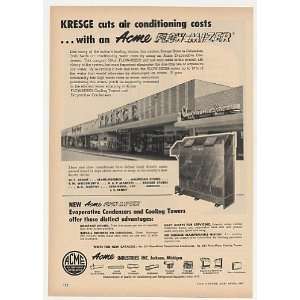 1957 Kresge Store Columbus Ohio Acme Flow Mizer A/C Print 