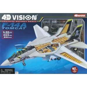  4D Vision   1/32 Visible F14A VF84 Jolly Rogers Aircraft 