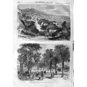  1865 Town Basseterre Guadaloupe Cours Nolivos Indies