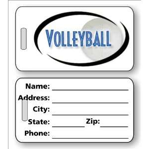  Volleyball Luggage / Bag Tag G02