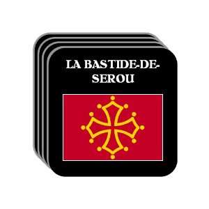 Midi Pyrenees   LA BASTIDE DE SEROU Set of 4 Mini Mousepad Coasters
