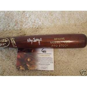  Ray Searage Autographed Bat   NY Mets GAI   Autographed MLB 
